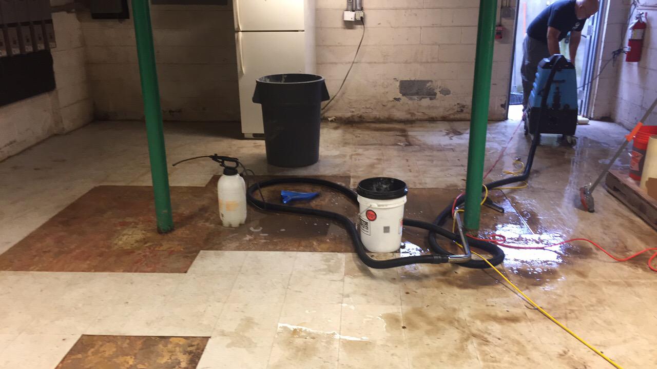 Water and Sewage in Basement