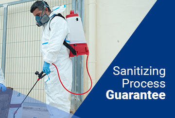 Each property is cleaned and sanitized using our 10 Step Sanitizing Process