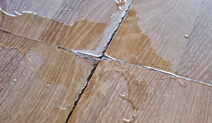 Wood Floor Water Damage Restoration in New Jersey