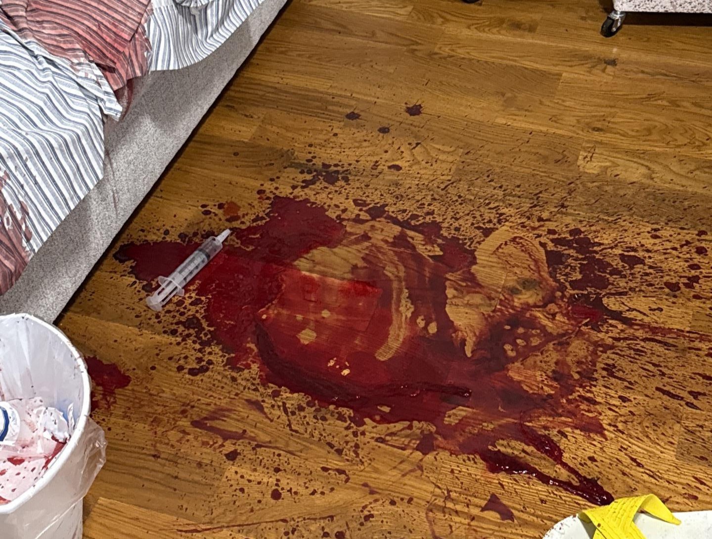 Blood Cleanup in Lake Hopatcong, NJ