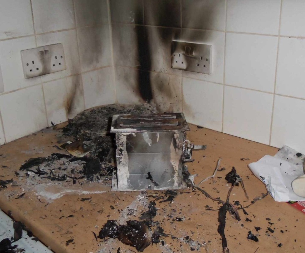 Appliance Fire Cleanup and Restoration