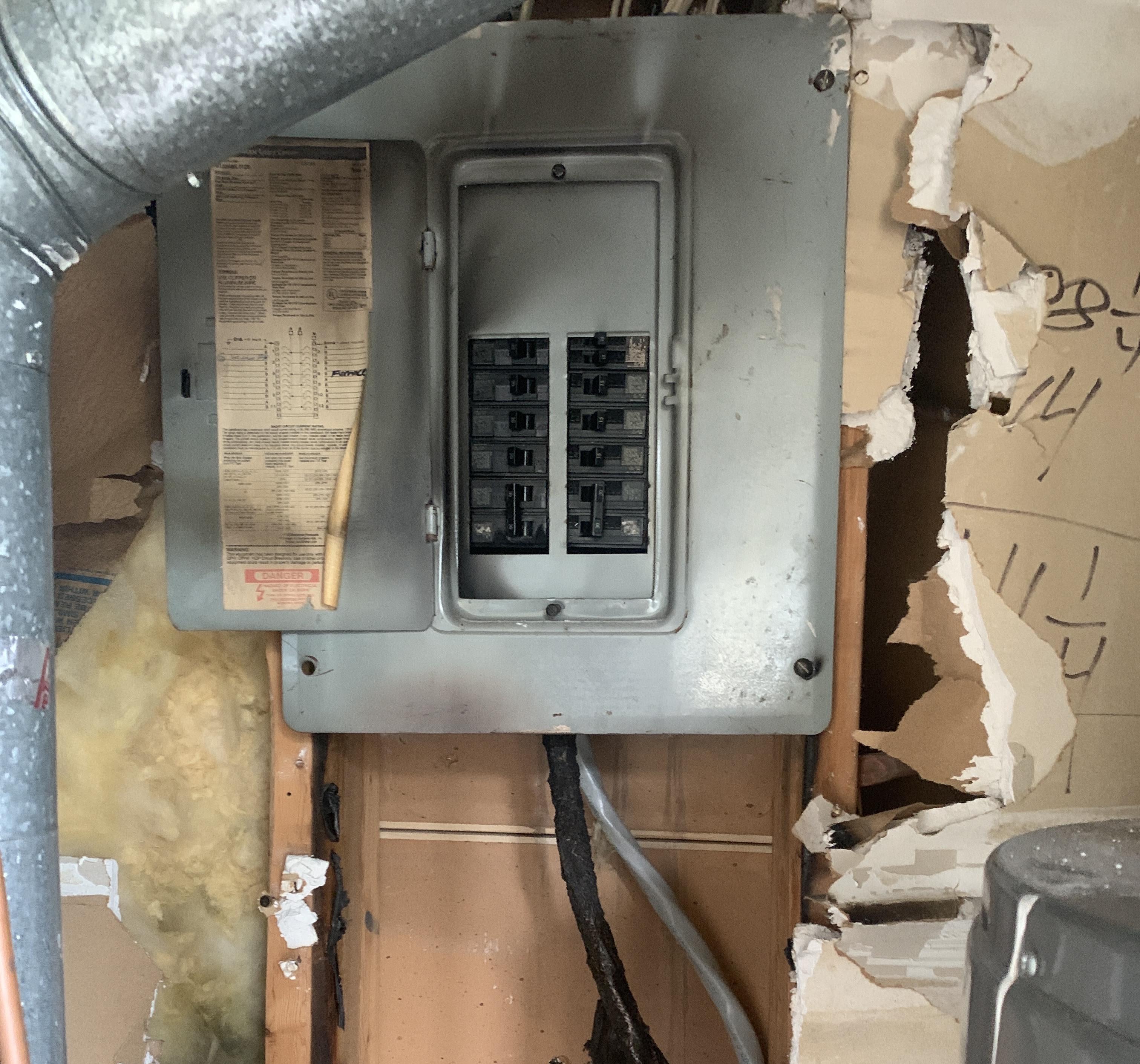 Electrical Fire Damage Restoration