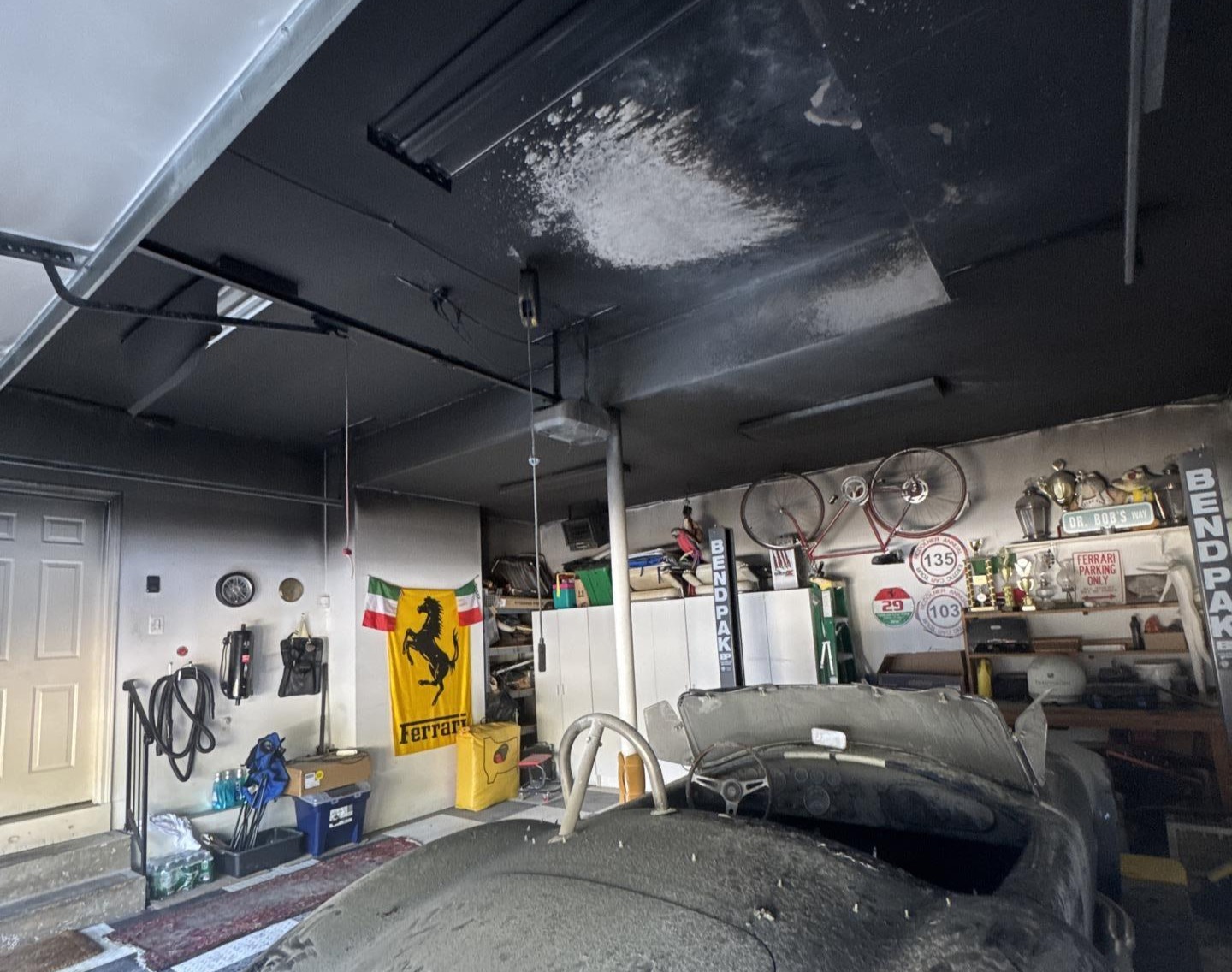 Garage Fire Damage Restoration