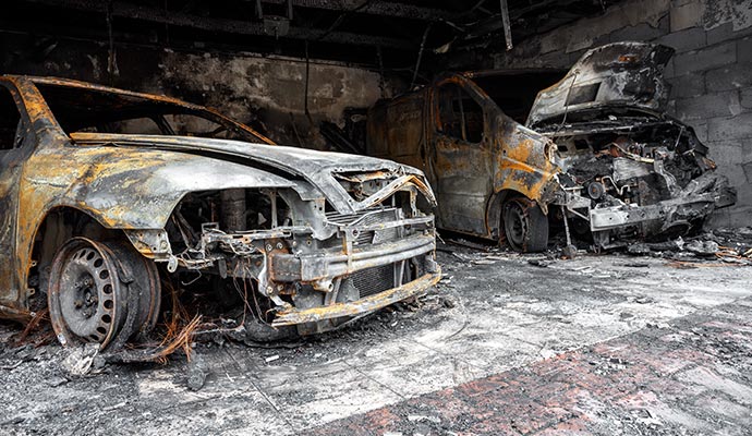 Common causes of garage fire