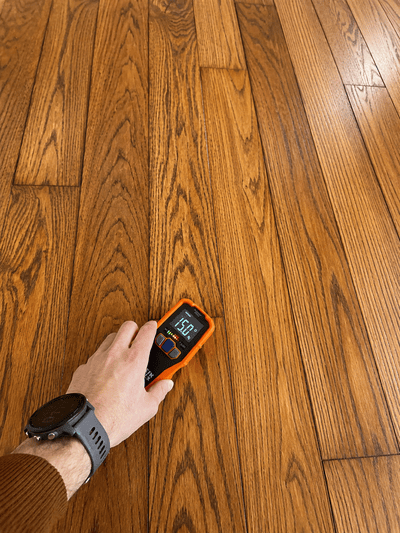 Water Damaged Wood Floor