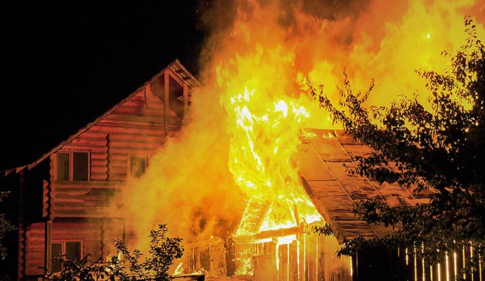 Things you should NOT do after a house fire