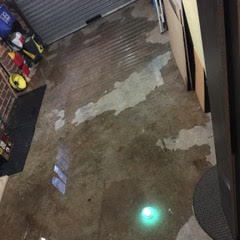 Garage flooding