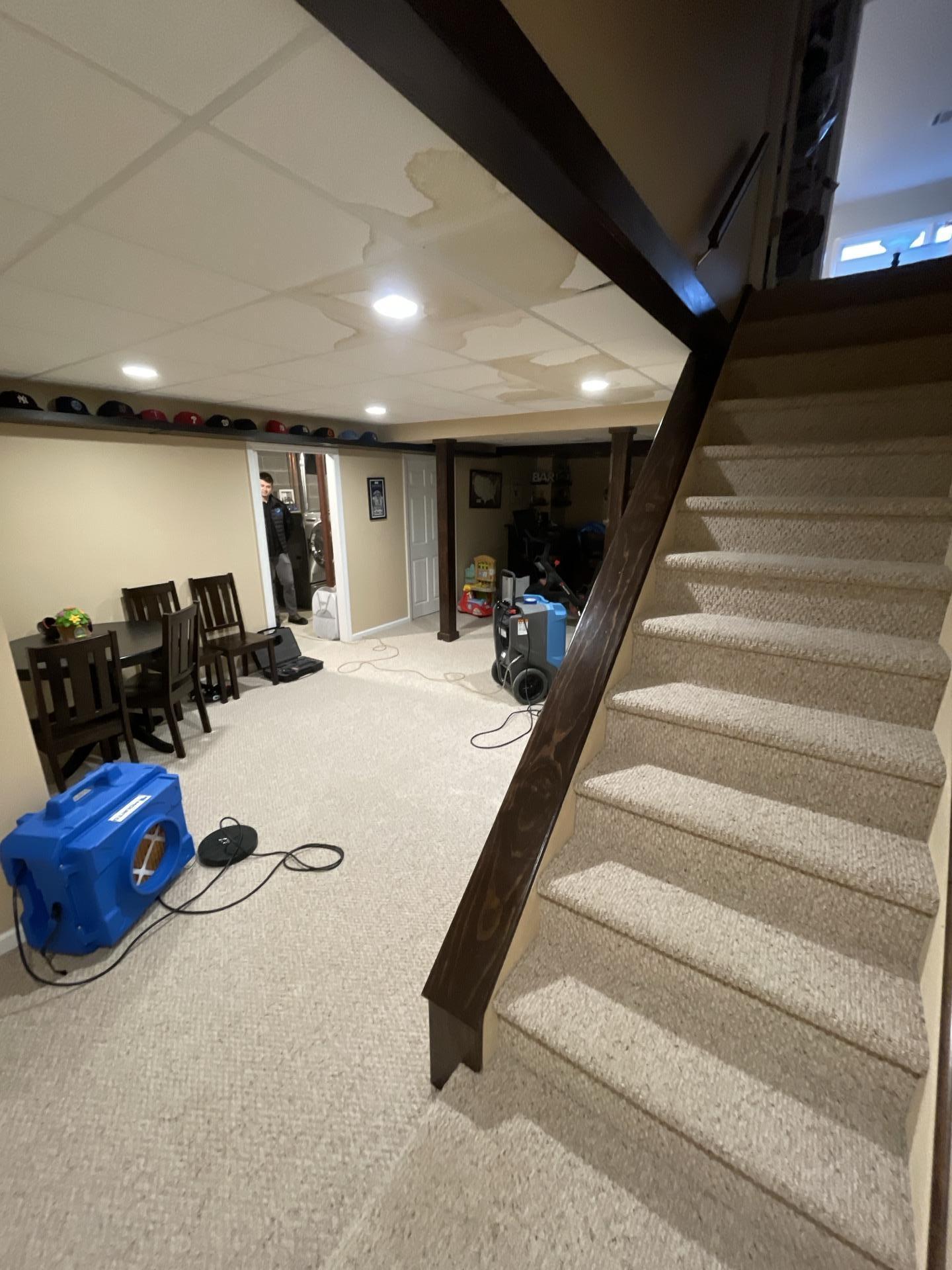 Basement Water Damage, Boonton, NJ