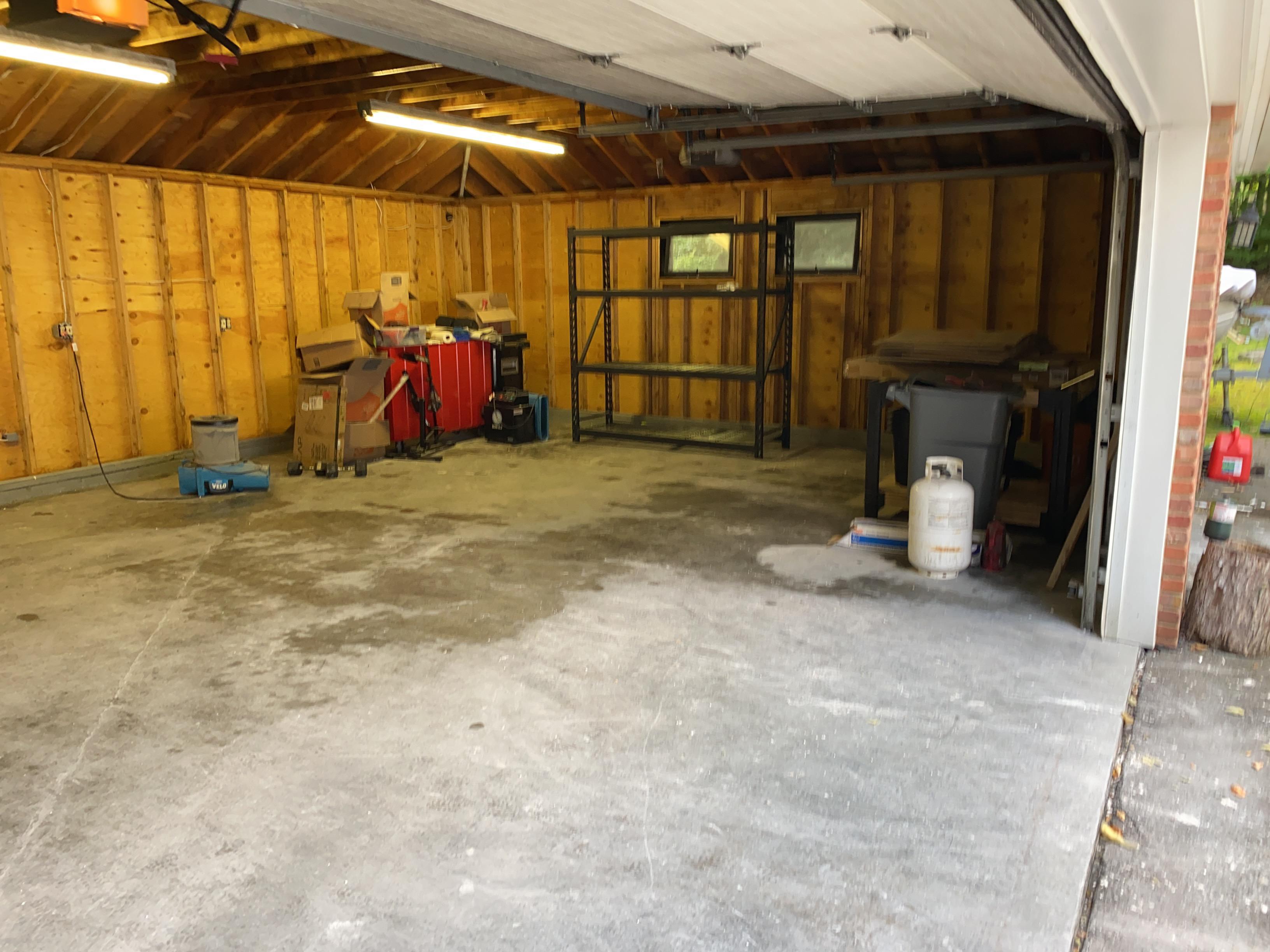 Garage cleaned up