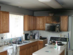Fire damaged Kitchen Cabinets And Countertops NJ 