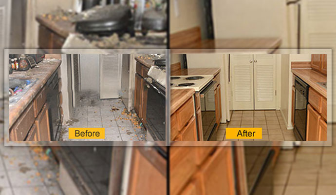 Soot Cleaning & Restoration