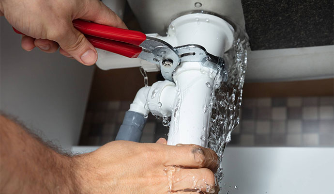 PDQ Restoration is your Expert for Plumbing Leak Damage Restoration