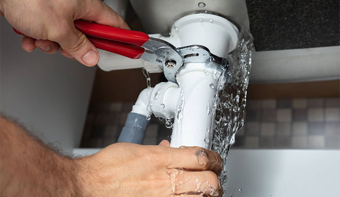 PDQ Restoration is your Expert for Plumbing Leak Damage Restoration