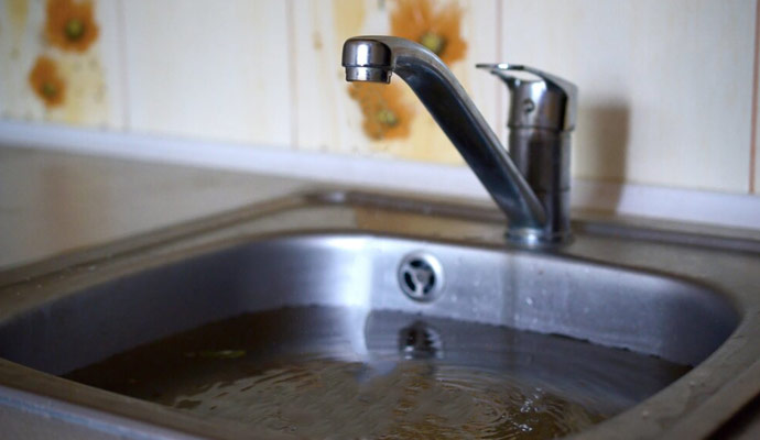 Sink overflow water damage clean up Sussex, MorrisCounty